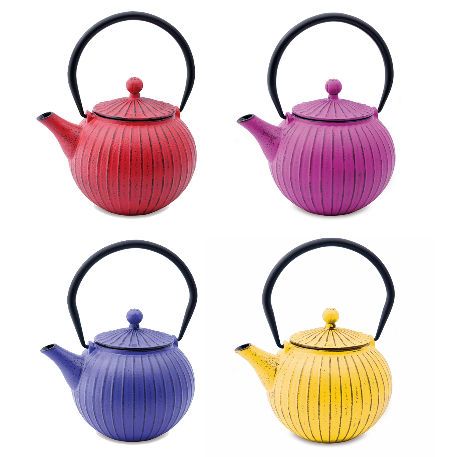 Gusseisen Teekanne Panpukin 0,8 Liter