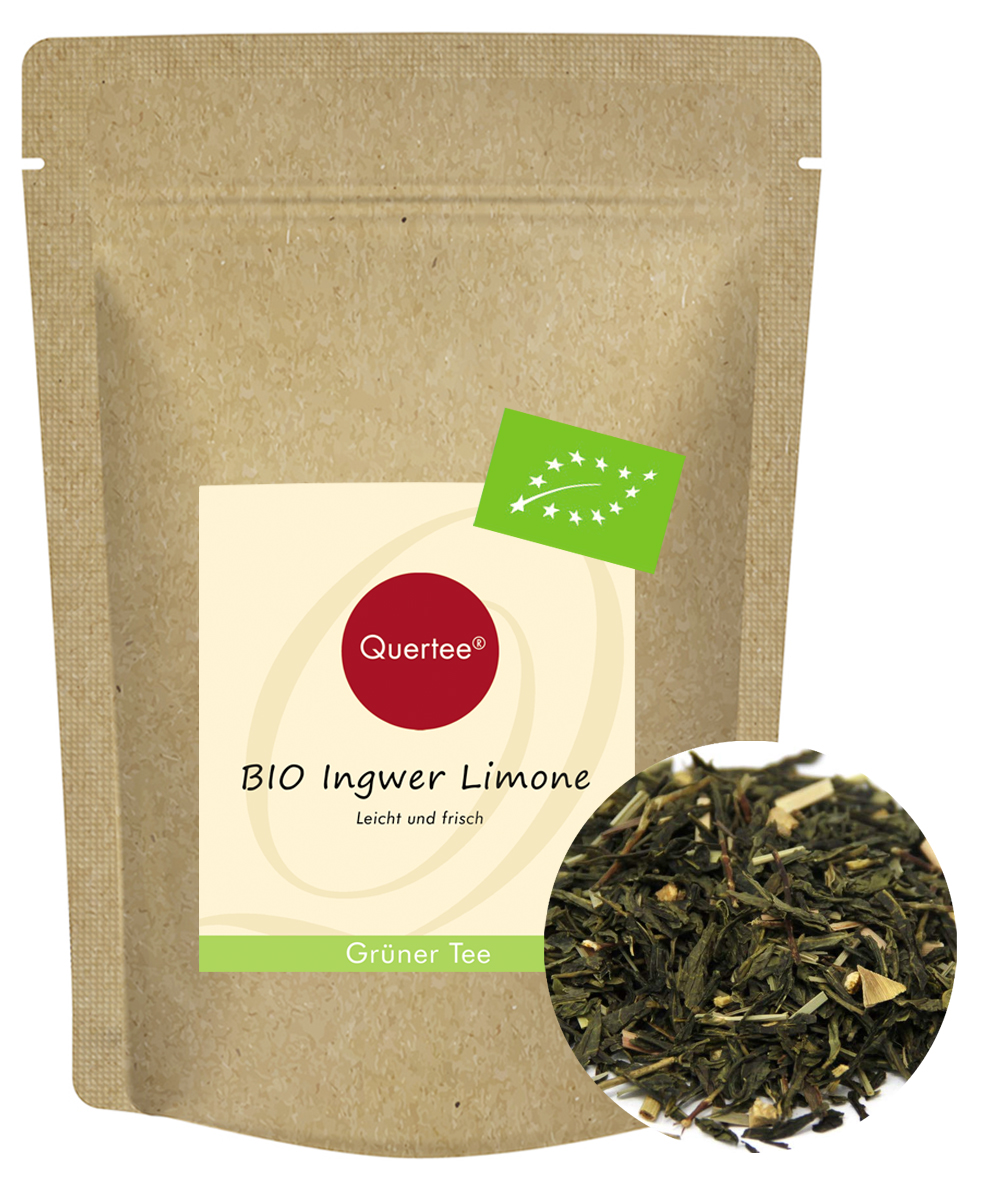 Bio Grüner Tee „Ingwer Limone“ – Biotee mit Limonen Geschmack