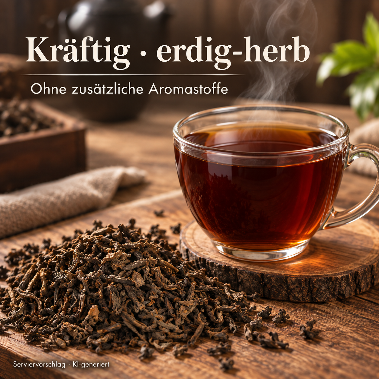 Pu Erh Tee – erdig-herb – 1 kg Großpackung