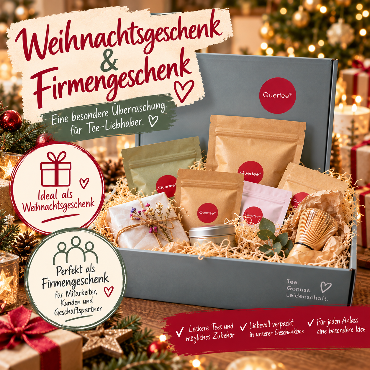 Tee Überraschungsbox – Tee & Zubehör als Überraschung