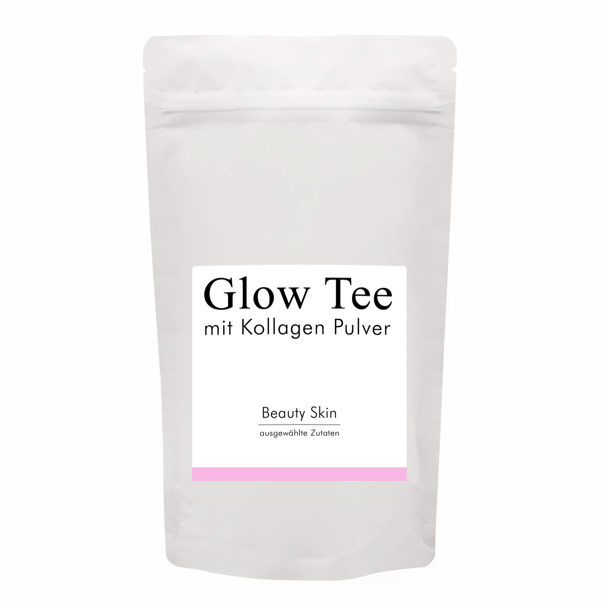 Glow Tee – Beauty Kollagen Pulver mit Premium-Zutaten - 70 g 