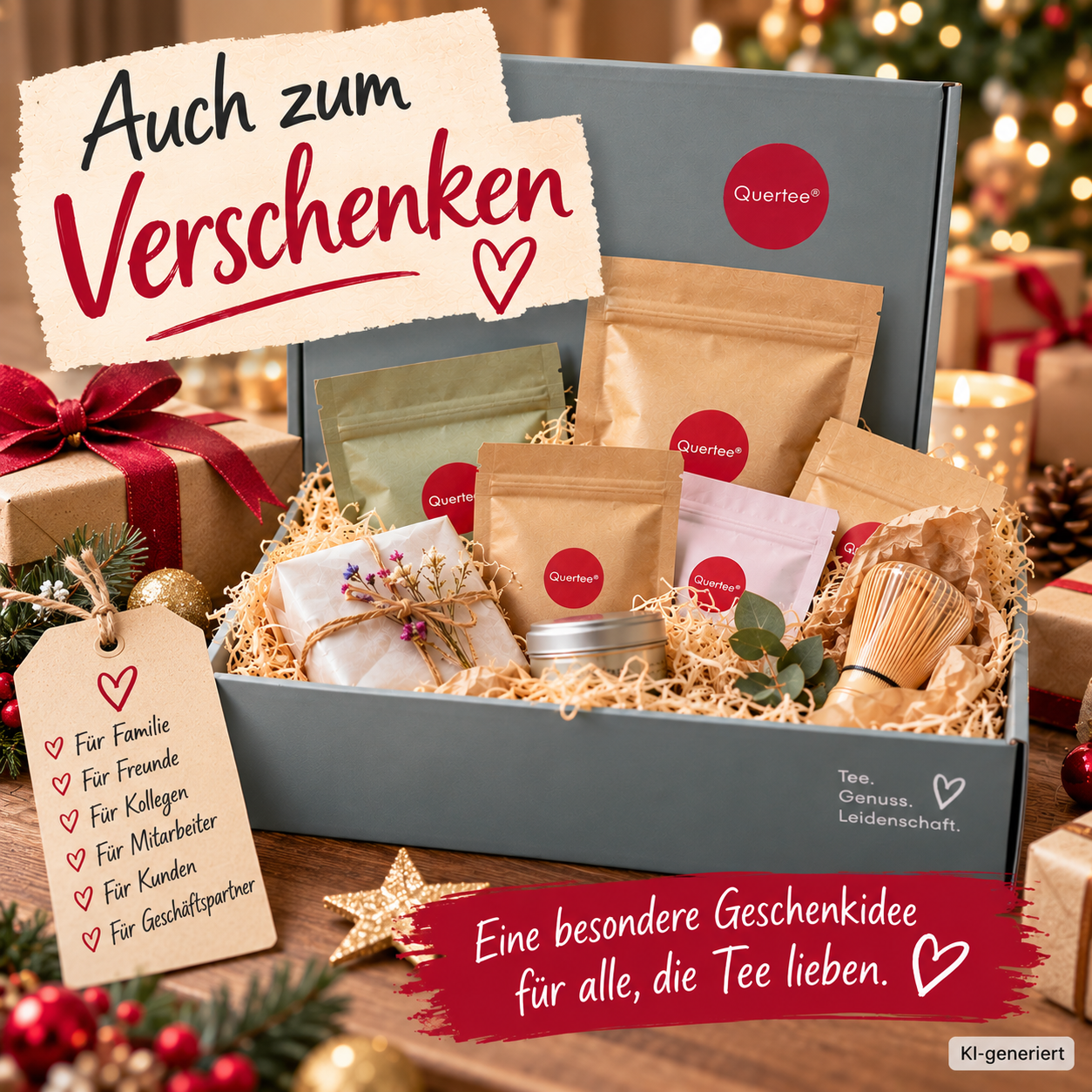 Tee Überraschungsbox – Tee & Zubehör als Überraschung