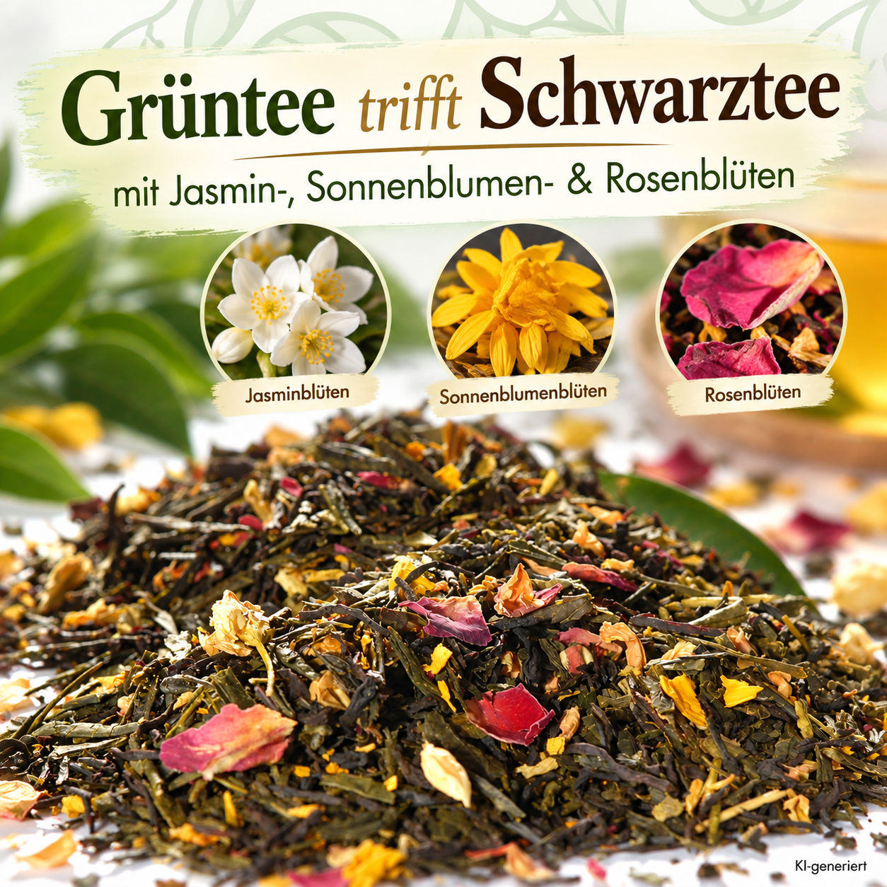 Grüntee & Schwarztee „1001 Nacht“ – Jackfruit-Mango-Geschmack