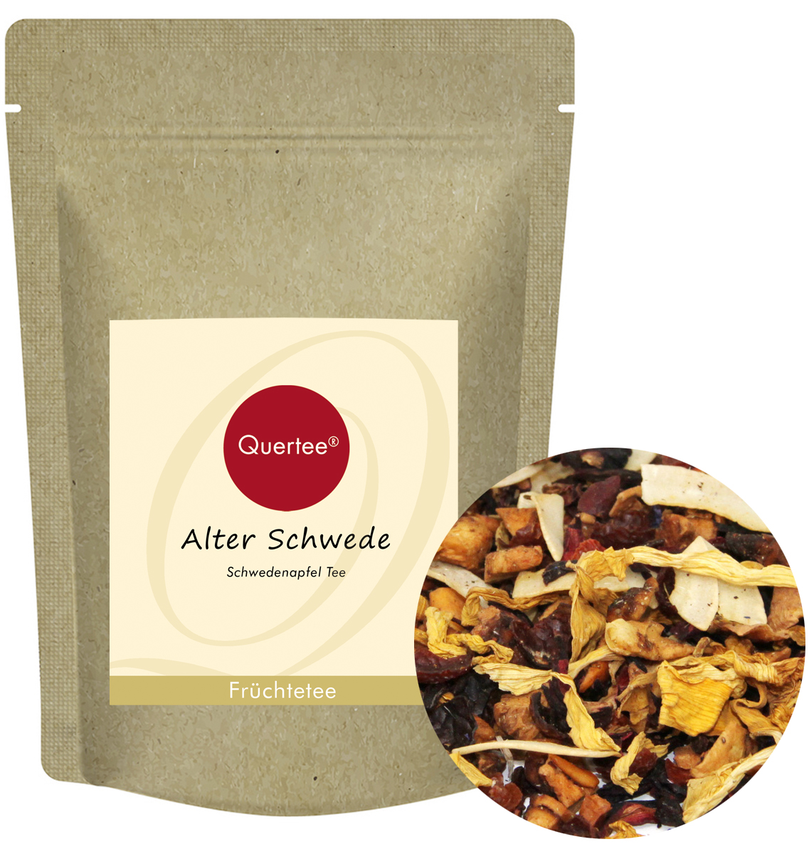 Schwedenapfel Tee - "Alter Schwede" -   mit Eierlikör-Apfel Geschmack