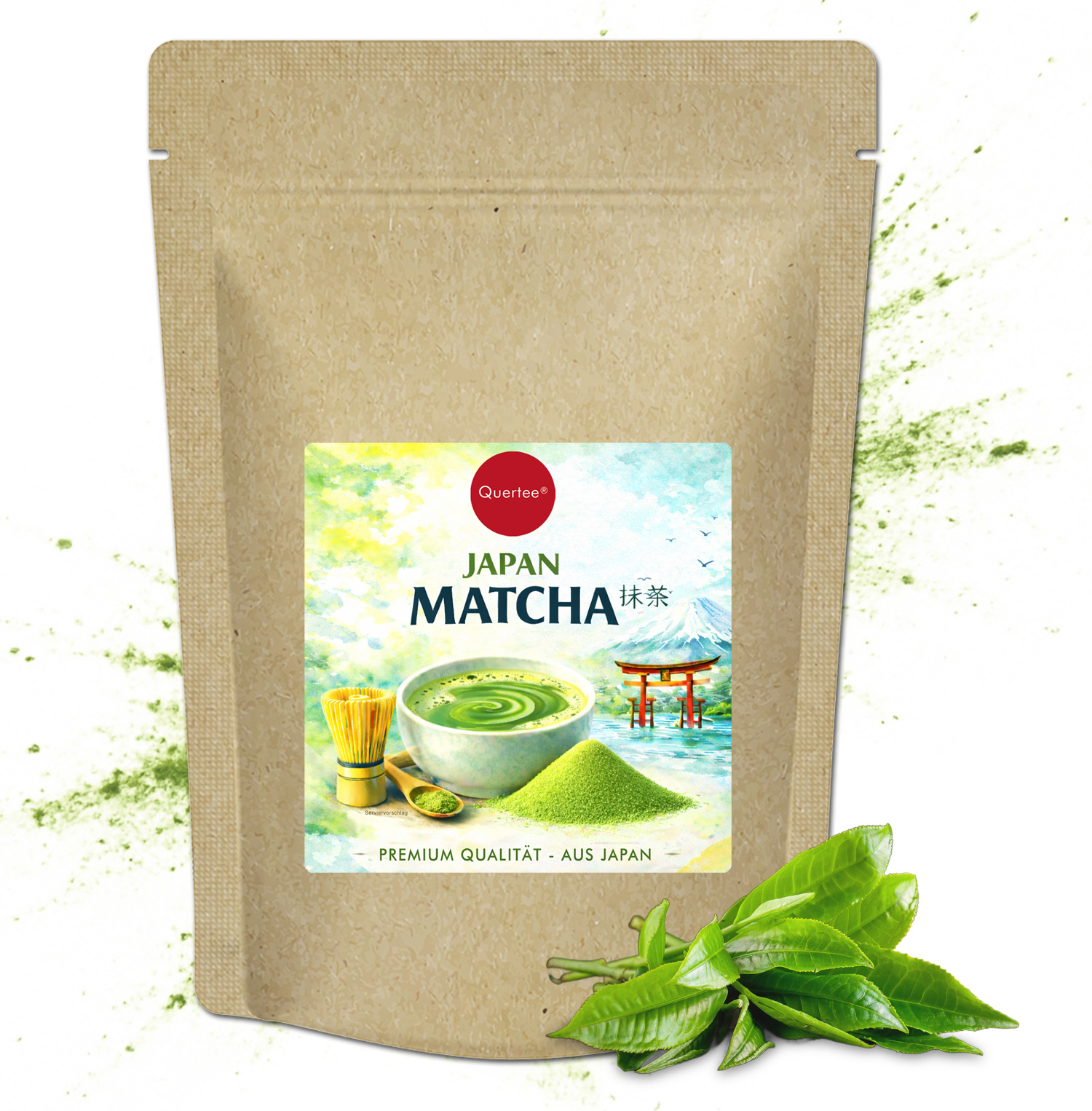 Japan Matcha Pulver – Fein gemahlener Matcha Tee aus Japan für Matcha Latte, Tee und Smoothies