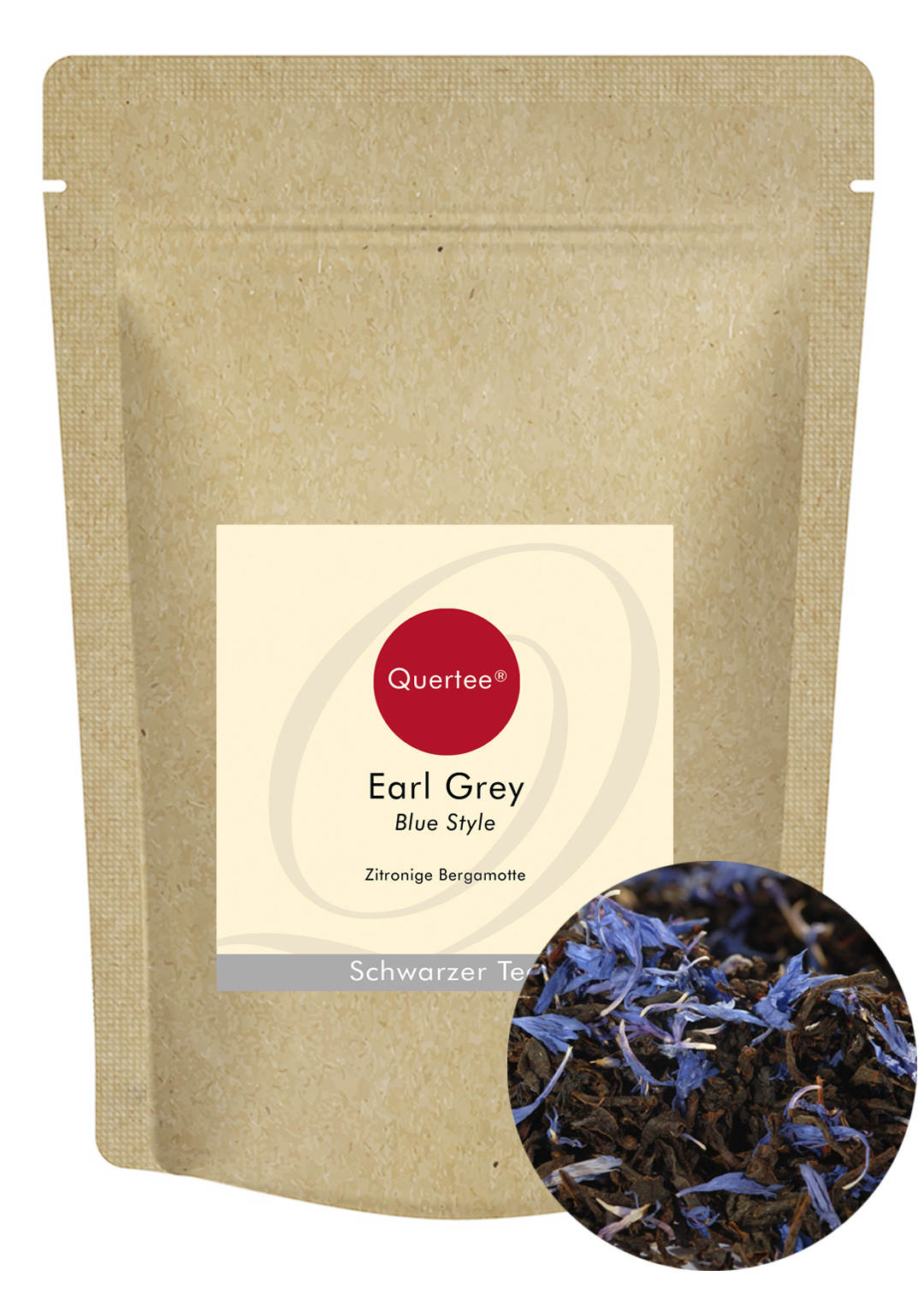 Earl Grey "Blue Style" – Zitronige Bergamotte – 1 kg Großpackung