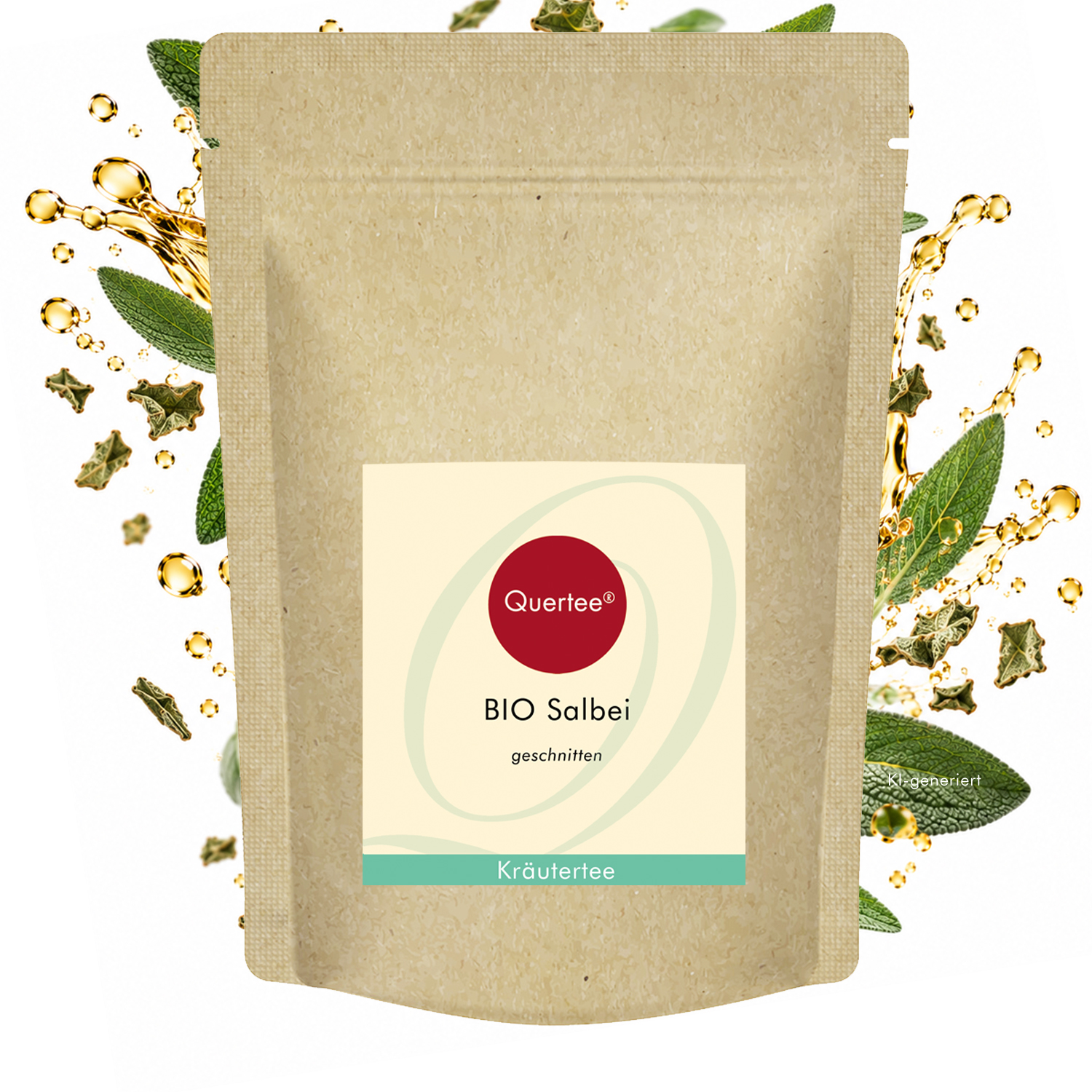Bio Salbeitee – 100 % Bio Salbei – Salbeiblätter getrocknet & geschnitten