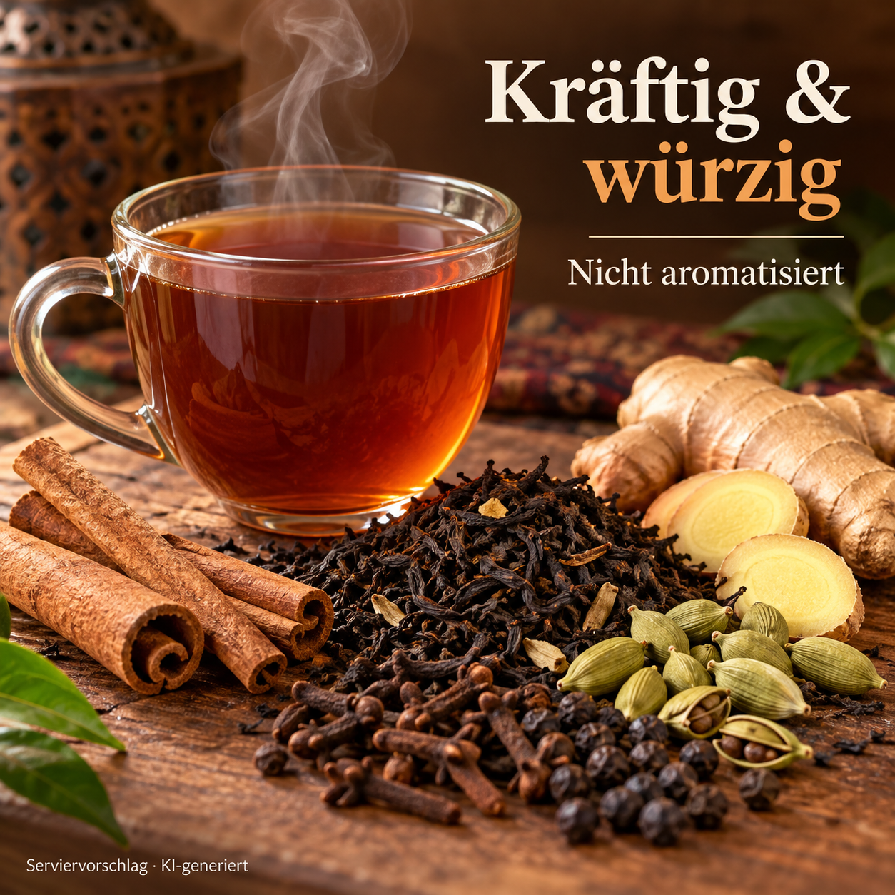 Chai Tee – Schwarzer Tee mit Gewürzen – 1 kg Großpackung