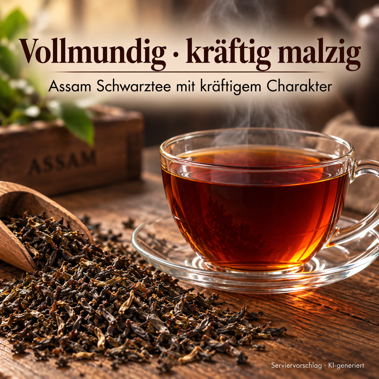 Assam FTGFOP1 2nd Flush „Malty“ – kräftig-malzig & vollmundig