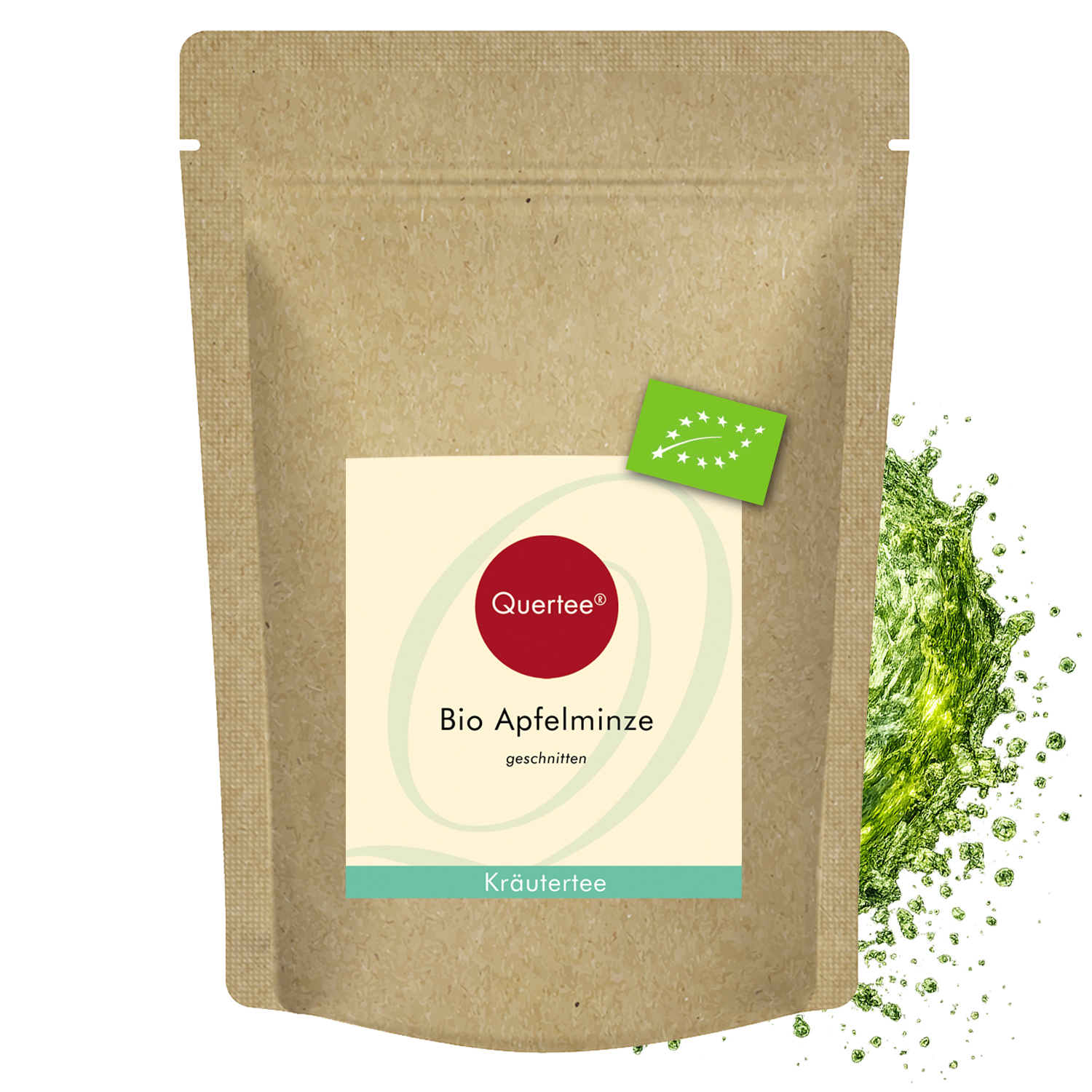 Bio Apfelminze Tee – 100 % Apfelminzblätter geschnitten | naturrein & ohne Aromastoffe
