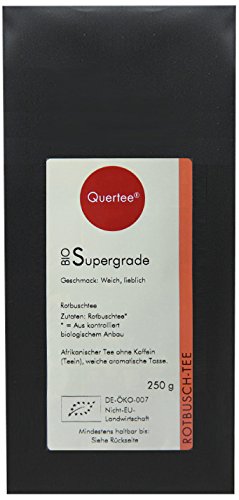 Bio Rotbuschtee Supergrade - Afrikanischer Kräutertee ohne Koffeein (Teein) mit aromatischen Geschmack