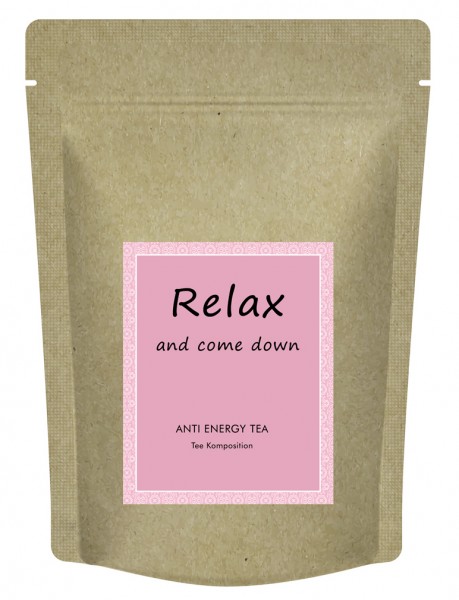 „Relax &amp; come down“ Tee - Anti energy tea - Kräutertee - 70 g