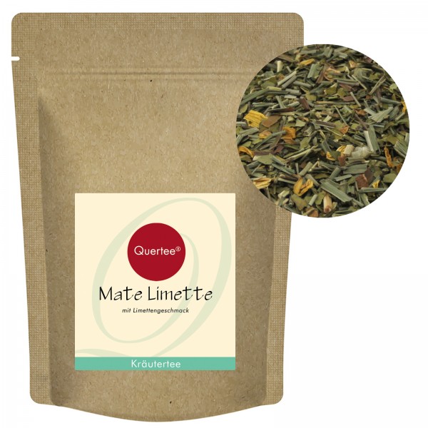 Mate Tee Limette mit natürlichem Limettengeschmack und Stevia