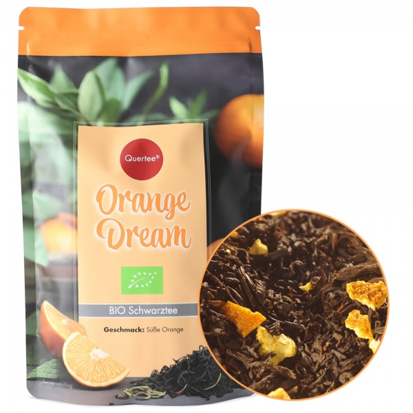 BIO Schwarztee „Orange Dream“ Geschmack nach süßer Orange 200 g